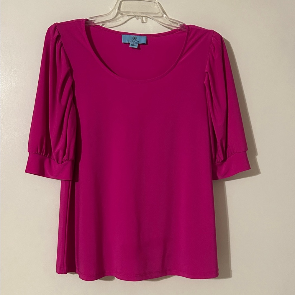 CeCe Fuchsia Blouse